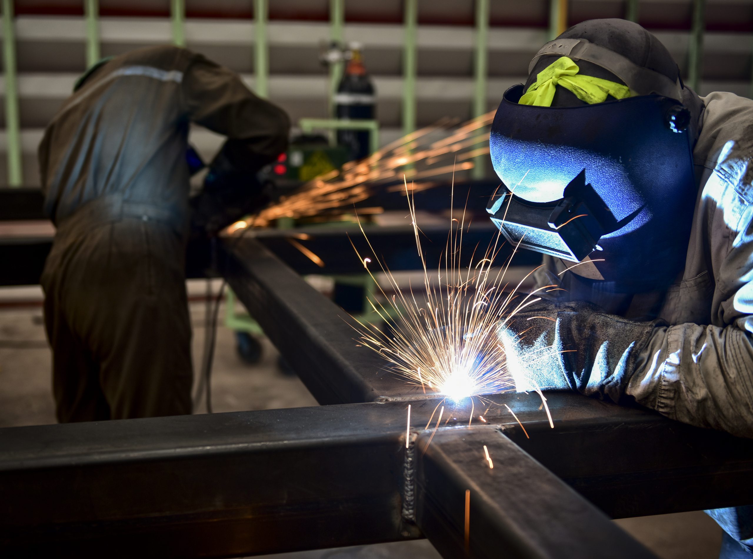 Welder,In,A,Factory